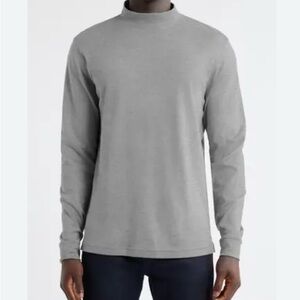 NWT Scott Barber Interlock Pima Mock Turtleneck Jersey. Never worn. Size Medium